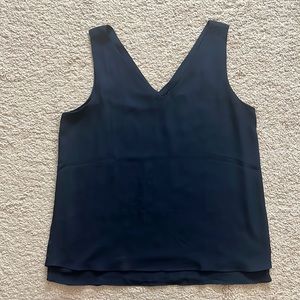 Ann Taylor Sleeveless Tiered Blouse